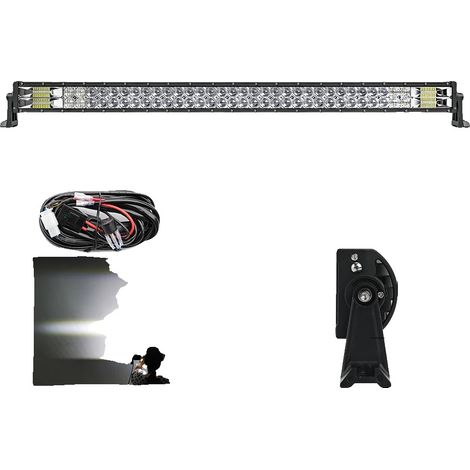 Lichtleiste, Dual Row, Kombi-Strahlwinkel, 42Gerade mit Draht (1/2)
