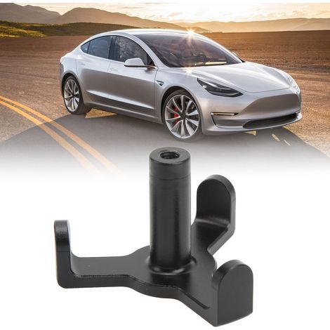 Aluminiumhaken für Kofferraum-Einkaufstaschen, kompatibel mit Tesla Model 3 (2017-2023), schwarz. (1/5)
