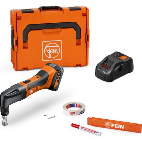 Grignoteuse sans fil Fein jusqu'à 1,6 mm ABLK 18 1.6 E AS Set / 1x batterie 5,0 Ah + chargeur - 71321163000 (1/4)