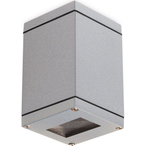 Supporto a parete SETH IP65 GU10 50W Grigio (1/2)