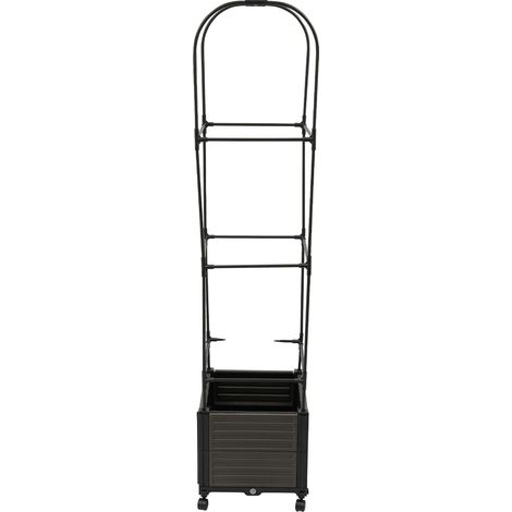Maceta, soporte para enrejado, para uso exterior e interior, MULTI (1/2)