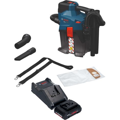 Bosch GAS 18V-6L S Akku Staubsauger 18 V 6 l Staubklasse L + 1x ProCORE Akku 4,0 Ah + Ladegerät