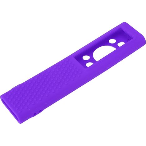 Housse en silicone violette pour télécommande solaire Samsung TM2180 Eco BN59 2022, étui de protection avec charge RF écologique (1/5)