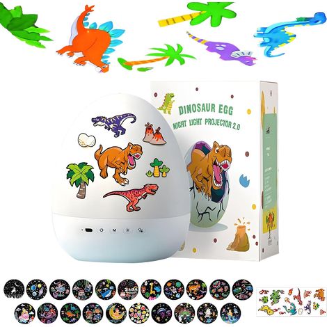 Projecteur de Veilleuse en forme d'œuf de dinosaure (1/5)