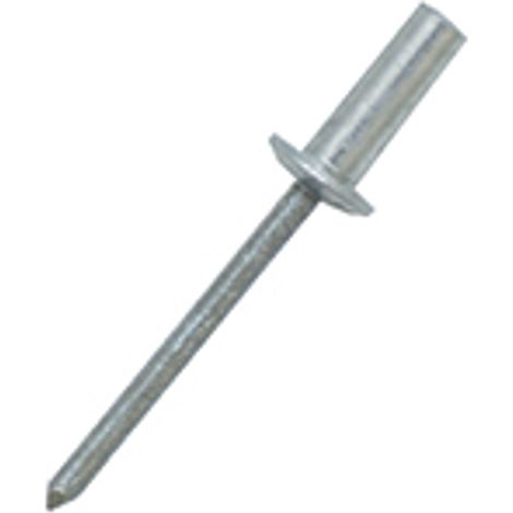 Jrp Riveting Products 4.0 x 12mm Steel Dome Head Rivets - Box of 800 (1/2)