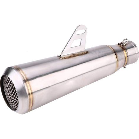 Auspuffschalldämpfer, modifiziertes Auspuffschalldämpferrohr für Universalmotorräder 51 mm (Volltitan). (1/5)