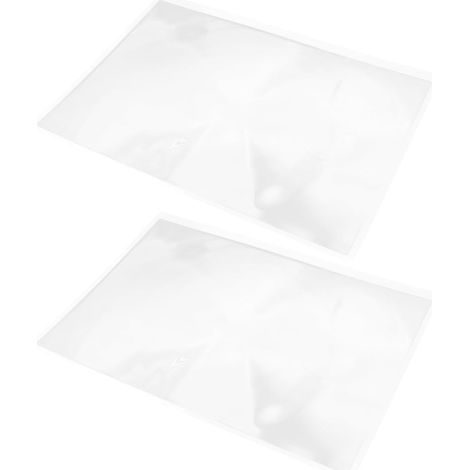 Leselupe 3 fache Vergrößerung 300x210mm aus PVC für Senioren (1/3)