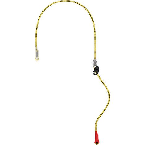 Longe réglable de maintien pour l'élagage Zillon PETZL L22A - Jaune - 2,5m