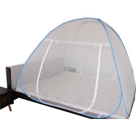 Moustiquaire dôme Pop-up 200x200x150 cm Mobile pour lit (1/3)