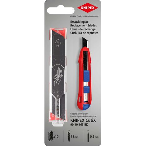 KNIPEX 90 10 165 E02 Cuchilla de recambio para 90 10 165 BK (10x)