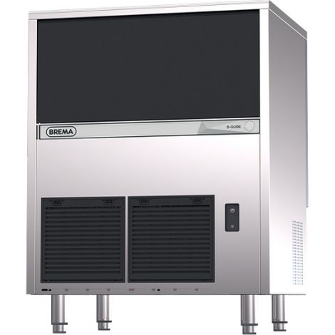 Machine à Glaçons Pleins Cube 71 kg/24h Réserve-Bac 40kg Condenseur Air - BREMA