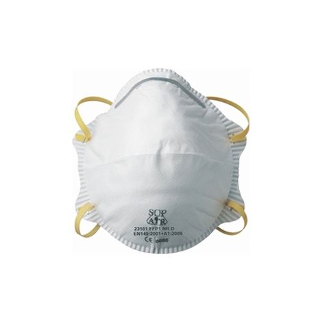 Maschera antipolvere aerosol FFP1  20 pezzi