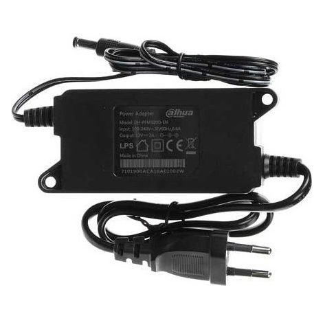 Alimentation DAHUA 12v 2A prise française (1/2)