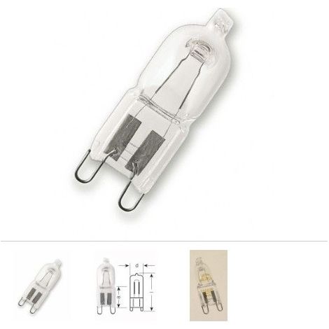 Halopin Superstar g9 20w 230v pour Four Osram 4008321945136