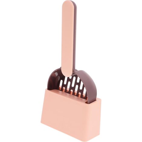 Pelle à Litière pour Chat avec Support Petite Pelle à Crottes pour Bac à Litière De Nettoyage pour Chat