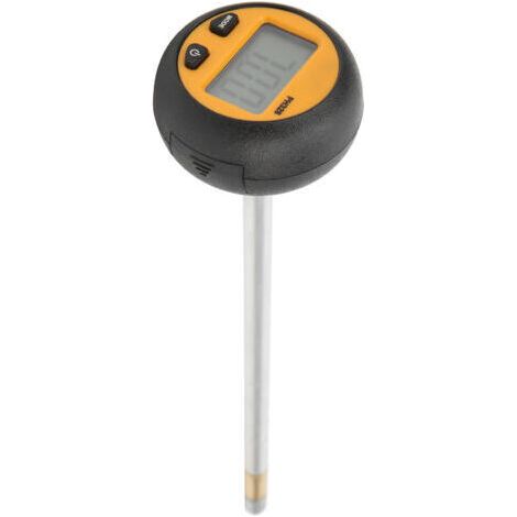 pH-mètre numérique pour sol (2,0 à 8,5 pH), testeur de température et d'humidité haute précision pour les terres agricoles, les vergers et les serres