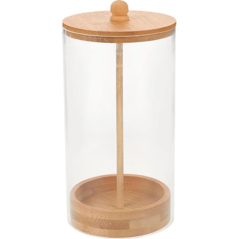 Distributeur De Pailles Acrylique Et Bois Organisateur Compact Et Multifonction pour Cuisine Rangement Pratique De Pailles Pinceaux Et Stylos (1/5)