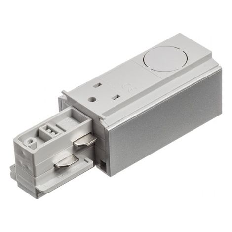 EUTRAC alimentazione sinistra grigio argento  230V