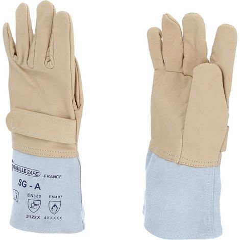 Sur-gant pour gant de protection d’électricien, taille 7