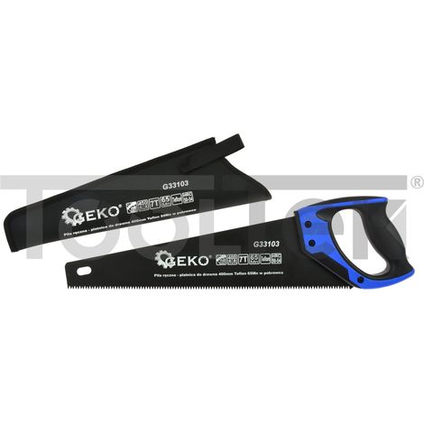 GEKO G33103 SEGACCIO A MANO SEGA DA FALEGNAME PER LEGNO ACCIAIO 65Mn (1/4)