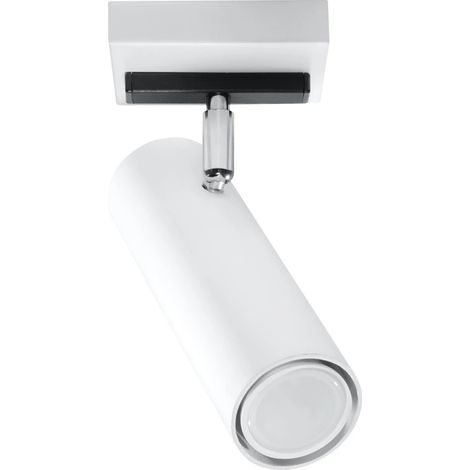 Foco Zani blanco, 1 luz (1/4)