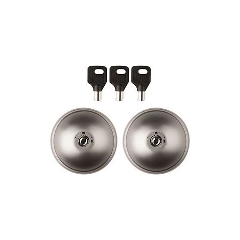 serrure antivol - autolock duo - 3 clés - pour la sécurisation des véhicules - bizline 701503