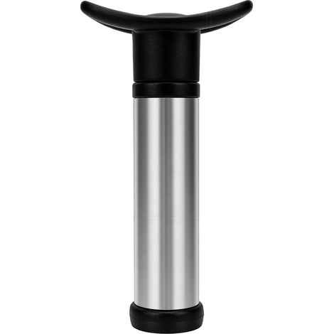 Économiseur vin, 168g, inox/silicone, pour cave à vin et voyage (1/5)