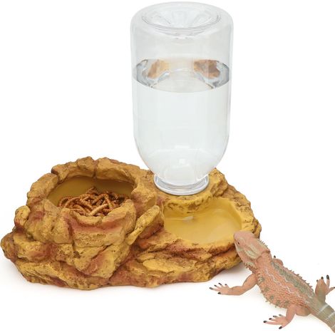 Gamelle anti-fuite pour reptile et distributeur d'eau (1/5)