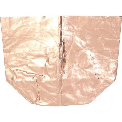 Wiederverwendbarer Pflanzbeutel aus Kraftpapier, Anzuchtbeutel für Garten und Balkon, Roségold, 20 x 20 cm (1/5)