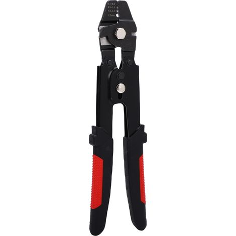 Pince à sertir manchons acier haut carbone 4 positions 0.1-2.2mm 150 bagues alu M1.2 M1.5 M2 câble corde laisse chien inox kit (1/5)