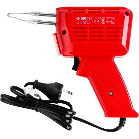 Set completo di punte per pasta saldante e colofonia per trasformatore da 100W e pasta stagno. (1/3)