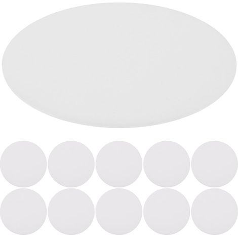 Lot de 20 Plaques Diffuseuses en PC Blanc pour Downlight Led, Anti-éblouissement et Protection la Poussière, pour Éclairage Intérieur Harmonieux (1/5)
