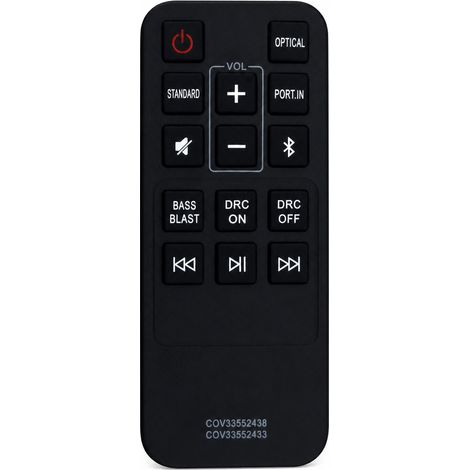 Télécommande de Remplacement Compatible avec Barre de Son LG COV33552433 (1/5)