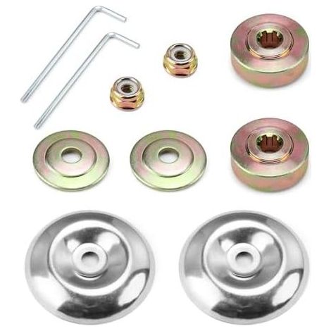 Freischneider-Ersatzteile, 10-teilig, und Zubehör für Rasenmäher, mit Andruckplatte, Schutzabdeckung, Ersatzteil für Rasenmäher - (1/5)