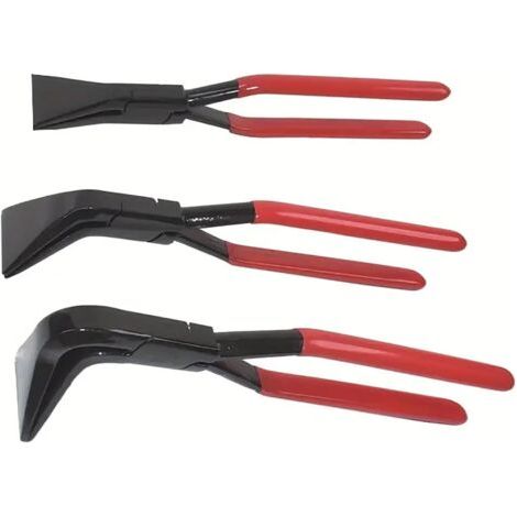 Plieuse Zinc,3 Petites Pinces Pliantes 0°-45°-90°,Mini à Tôle, pour Couvreur, Plombier Travail de Carrosserie Réparation Redressage,pour Plier et Lisser Les Tôles - (1/5)