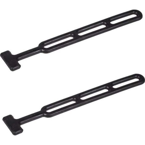 2x tendeur caoutchouc élastique 278mm porte vélo attache capot voiture tracteur remorque sangle piscine jardin extensible (1/2)