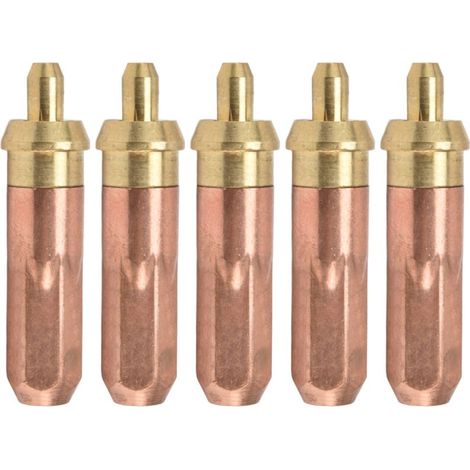 5 pièces buses de coupage acétylène pour chalumeau soudage accessoire kit outil G01‑300 4 (1/5)