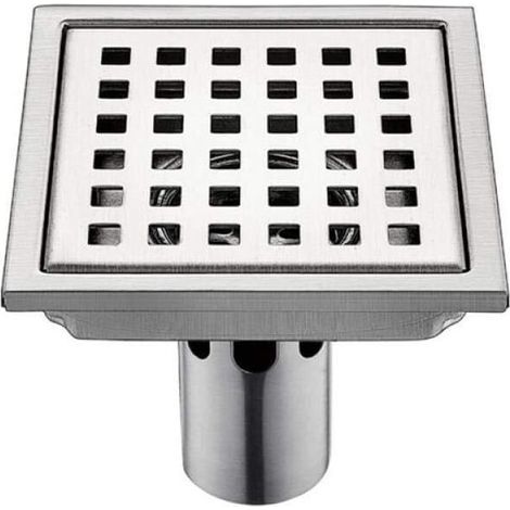304 stainless steel floor drain, 110 mm – Double layer filter and removable filter – Efficient drainage and insect protection (1/5)