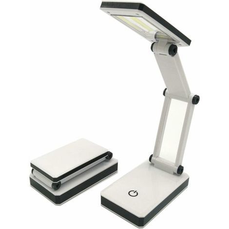 Lámpara LED COB portátil, lámpara de escritorio plegable con 3 niveles de brillo. (1/5)