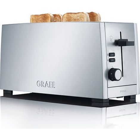Graef Stainless Steel 4 Slice Toaster (1/4)