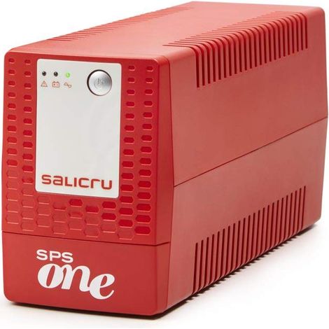 SAI Línea Interactiva Salicru SPS 500 ONE V2/ 500VA-240W/ 2 Salidas/ Formato Torre