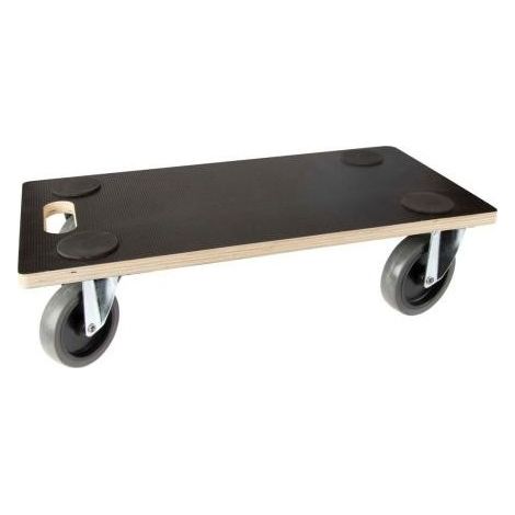 Plateau de transport en bois de bouleau avec roulettes 58x29mm 400kg