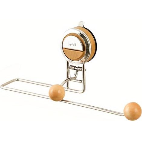 Filiyano-Distributeur de papier essuie-tout à ventouse, porte-torchons inversé, distributeur de papier essuie-tout en acier inoxydable sans perçage (1/5)
