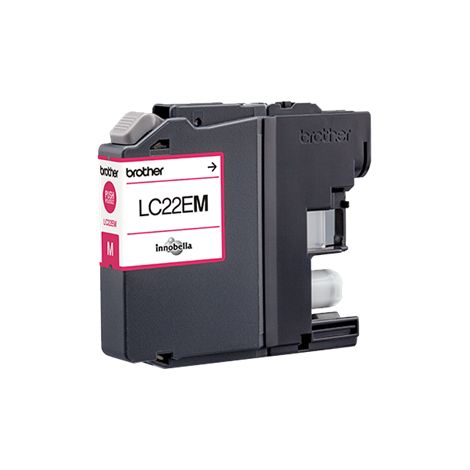 Cartucho de Tinta Original Brother LC22EM XL Alta Capacidad/ Magenta