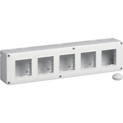 Contenitore da parete IP40 10 moduli Vimar Eikon Plana Arké 14815