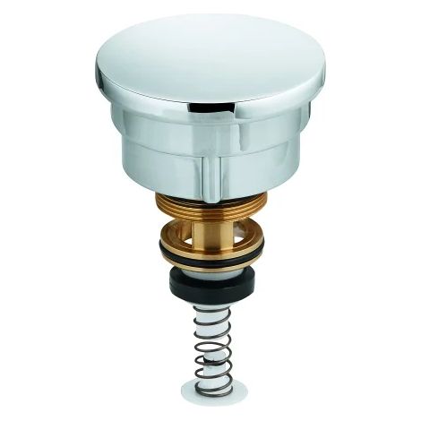 GROHE Inversor 48405, para monomandos de bañera, montaje mural y a suelo, inversión automática: bañera/ducha, incluye botón inversor, cool sunrise cepillado, 48405GN0