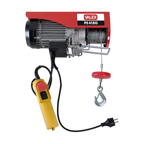 PARANCO VERRICELLO ELETTRICO SOLLEVATORE 200/400Kg 1000W PE418G VALEX
