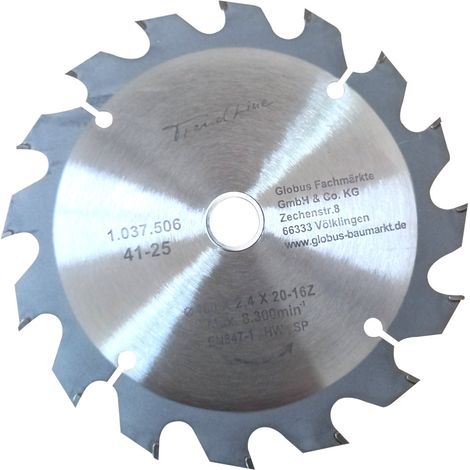 TrendLine Kreissägeblatt Ø 160 mm Bohrung Ø 20 mm Kreissägeblatt