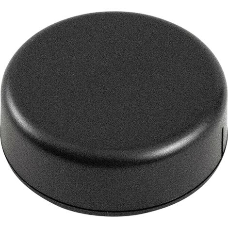 Hammond Electronics 1551SNAP12BK Universal-Gehäuse 20 x 60 x 60 ABS Schwarz 1 St.