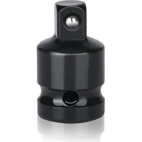 Steckschlüssel-Adapter 1/2 auf 3/8 Zoll, Schlagadapter, phosphatiert, Chrom-Vanadium-Stahl (1/5)